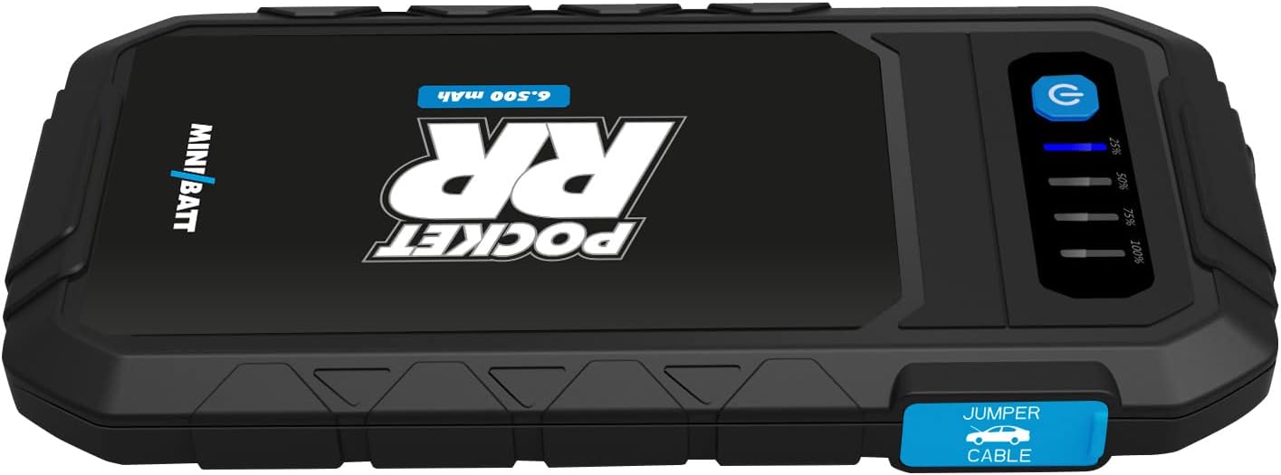 Arrancador Power Bank Pocket RR 6500 mAh Minibatt