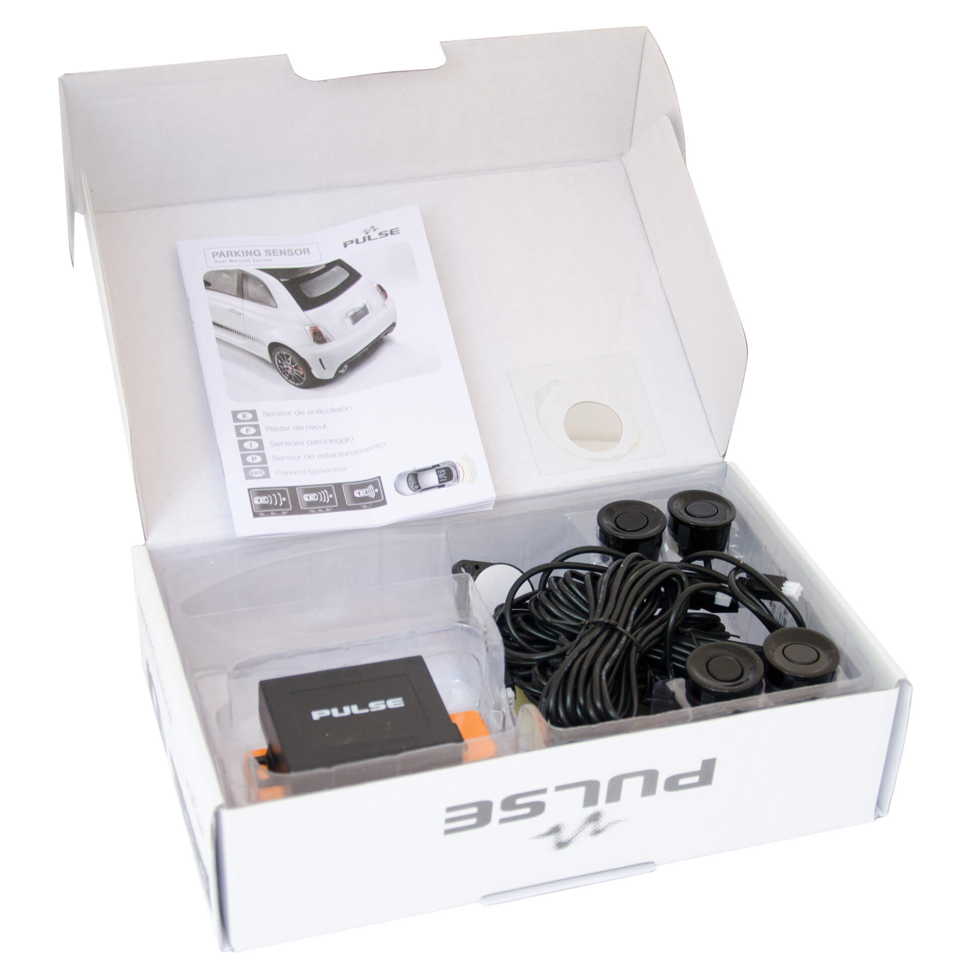Sensor de Estacionamento PULSE 1 Caixa de 4 Sensores