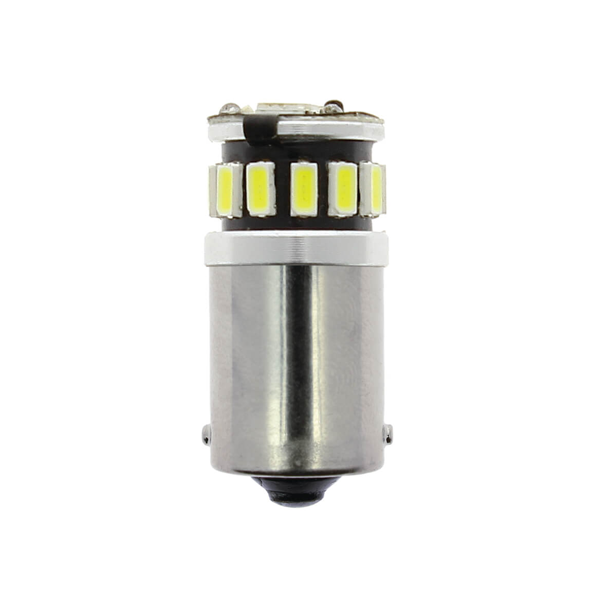 Lâmpada CANBUS LEDS BA9S  5 Leds  12V 2.5W Branca 2PCS