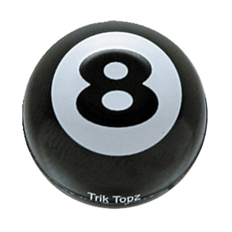 Trik Topz, oito tampas de Válvula Esférica. Preto