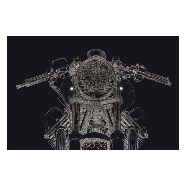 Piscas Moto LED Kellermann bullet Atto cromado