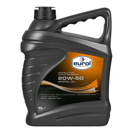 Eurol, óleo de motor 20W50 SG/CD Mineral. 4L