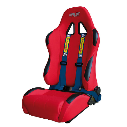 Cinto de Segurança LAMPA RACING 4 Pontos, AZUL E2-048120