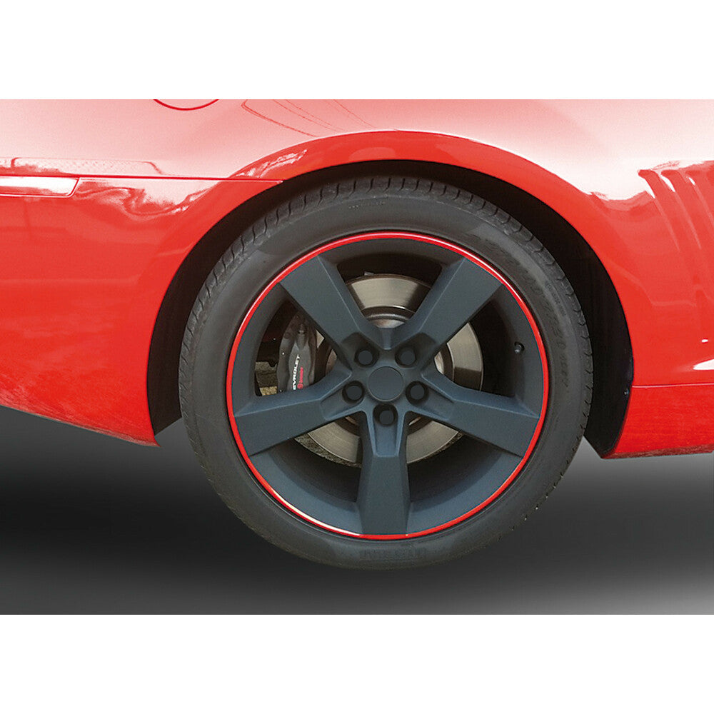 Tampas de Proteção em Silicone CAR + Preta P/ Pernos Roda Automóvel 17 mm