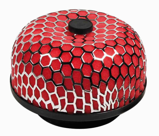 Filtro de AR LAMPA Universal "Tipo Cogumelo" Vermelho