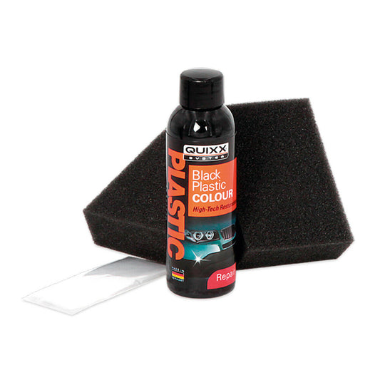 Kit Reparador Plásticos Cor Preta QUIXX SYSTEM