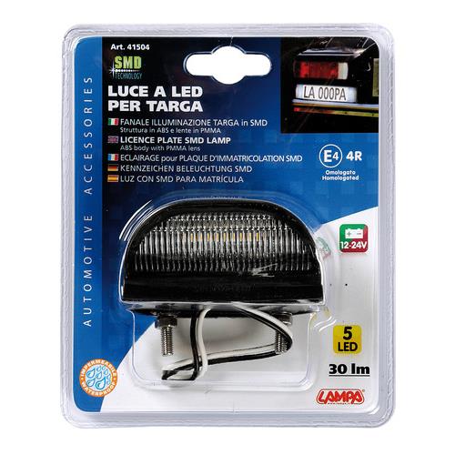Farolim de Luz de Matricula Universal em LED SMD 10-30V