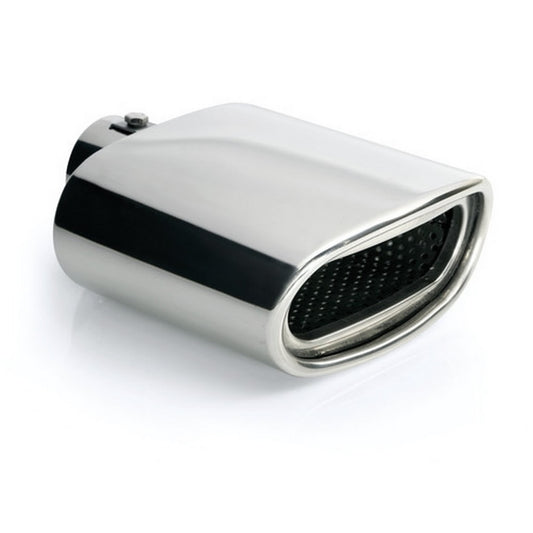 Ponteira de Escape Universal Auto LAMPA em AÇO INOX Cromado Som Desportivo TS-30
