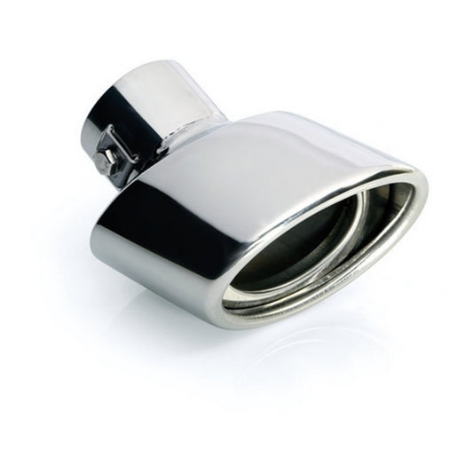Ponteira de Escape Universal Auto LAMPA em AÇO INOX CROMADO