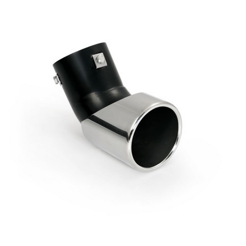 Ponteira de Escape Universal Auto LAMPA em Aço Inox Comado Ø 50-63 mm