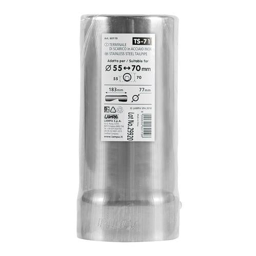 Ponteira de Escape LAMPA Universal para Carrinhas & Autocaravanas TS-69