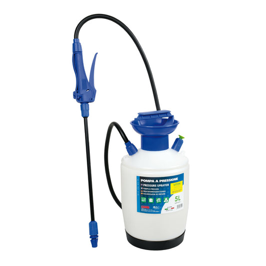 Pulverizador de Pressão LAMPA 5 Litros com Juntas "VITON"