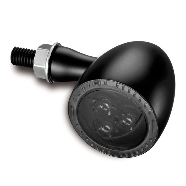 Piscas Moto LED Kellermann escuro Bullet 1000. Preto