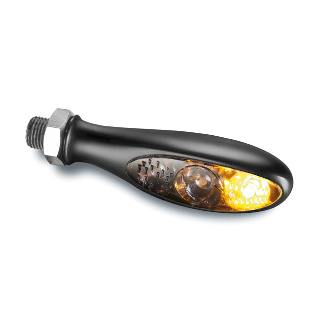 Piscas Moto LED  Kellermann, Micro S DF Escuro. Combinação de luz traseira/pisca/ presença 3-1