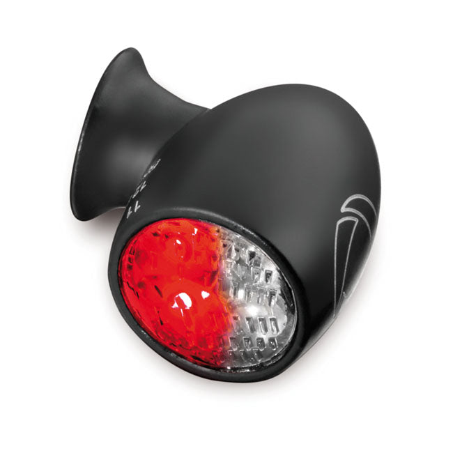 Pisca Moto + luz presença + luz stop Kellermann Atto® DF preto ECE (3 em 1)