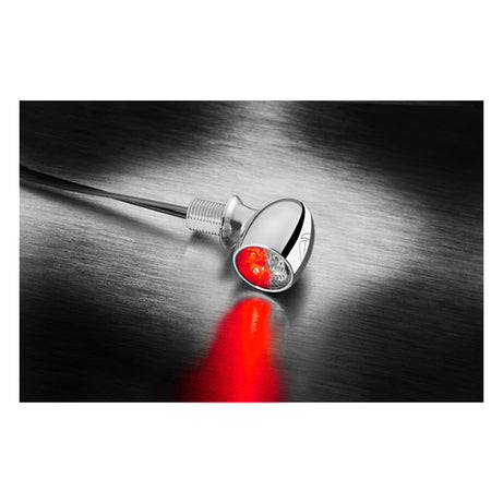 Pisca Moto + luz presença + luz stop Kellermann Atto® DF cromado ECE (3 em 1)