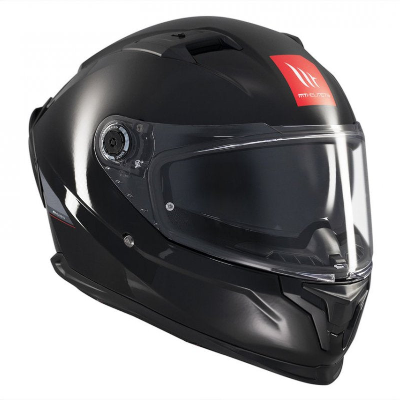 Capacete Integral Braker SV Solid A1 MT Helmets - Preto Brilhante