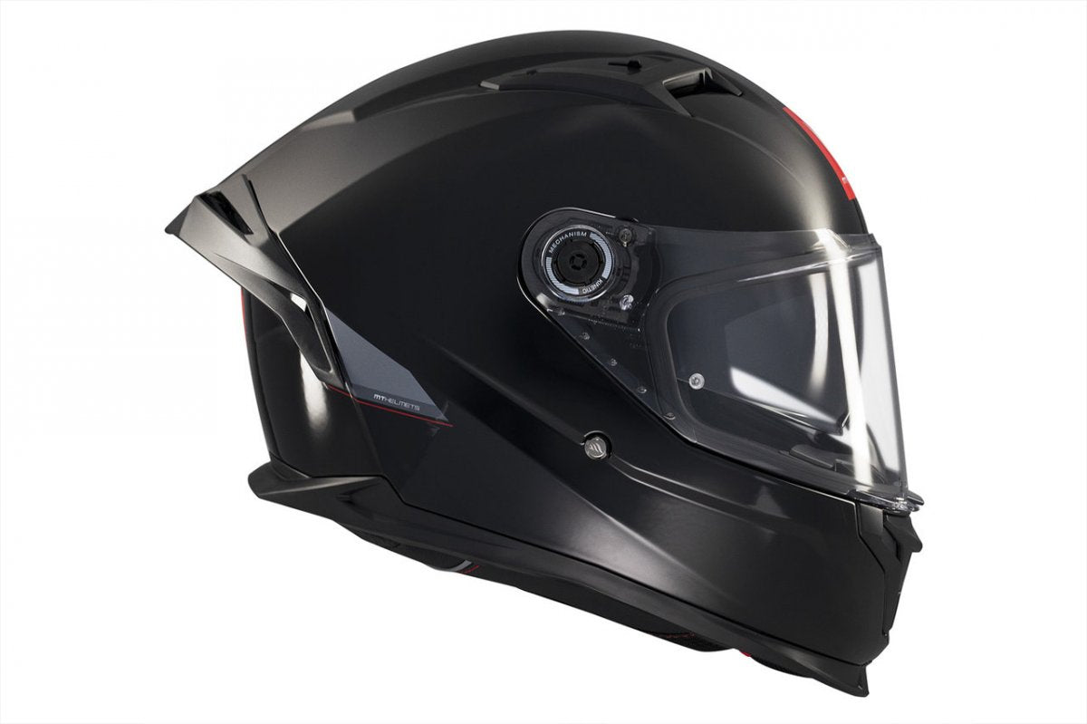 Capacete Integral Braker SV Solid A1 MT Helmets - Preto Brilhante