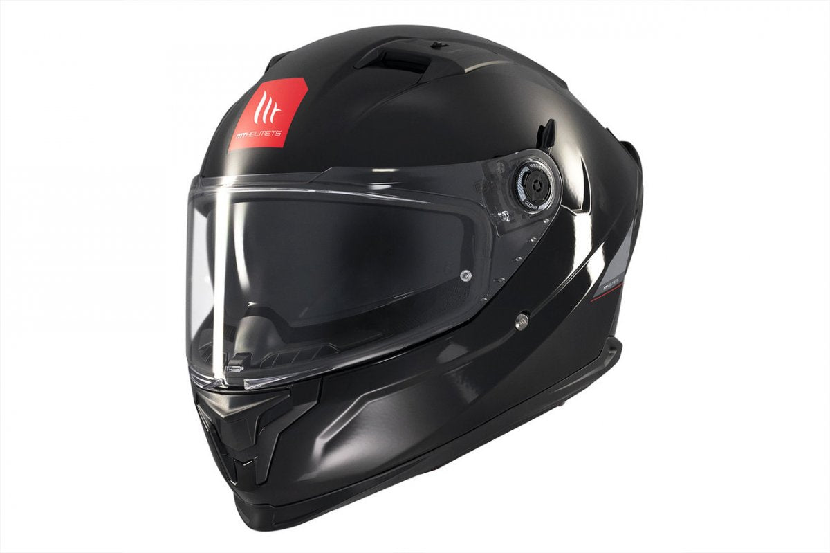 Capacete Integral Braker SV Solid A1 MT Helmets - Preto Brilhante