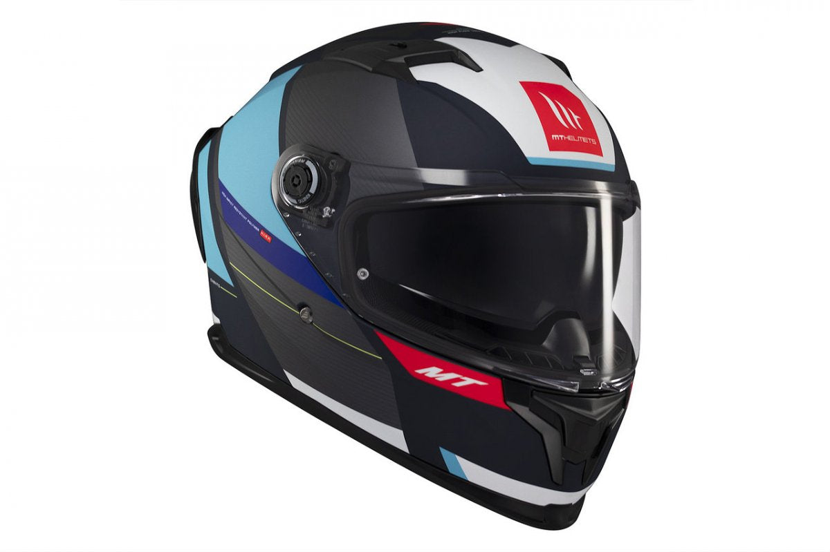 MT Helmets Braker SV Chento C7 Capacete Integral Azul/Preto Fosco