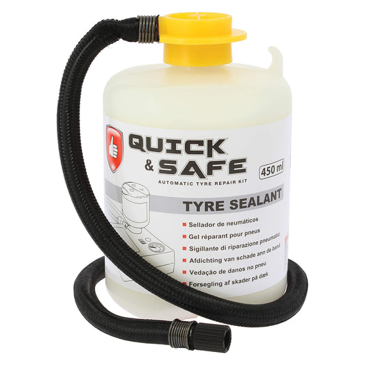 Recarga de KIT Reparador de Furos QUICK & SAFE 450ml