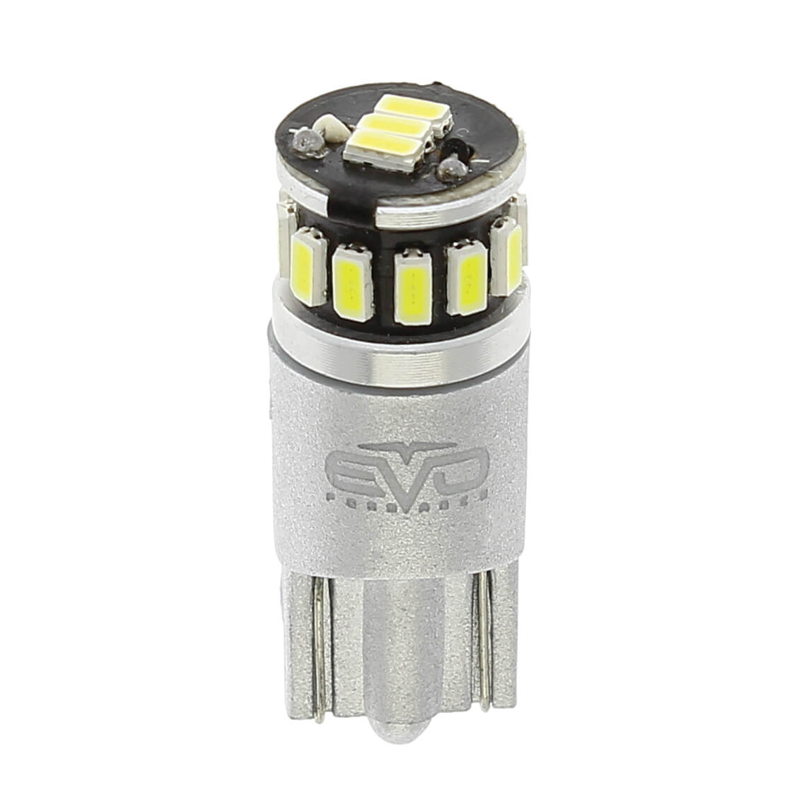 Lâmpada T10 EVO C/ 5 Leds 12V 2.5W Branco 2 PCS
