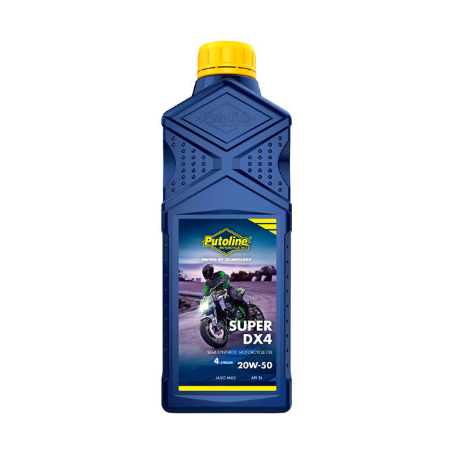 Putoline, óleo de motor Super DX4 20W50. 1 litro