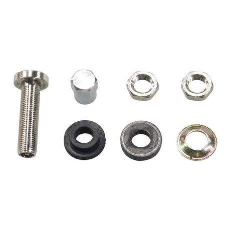 Haste da Válvula tubeless aparafusada. Tampa sextavada cromada