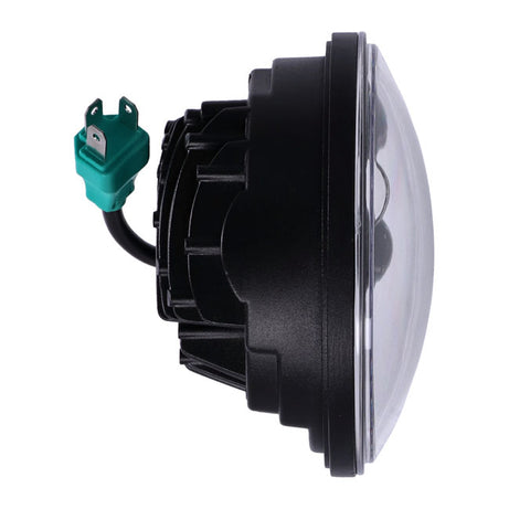 Unidade de farol LED brilhante de 5-3/4". Preto