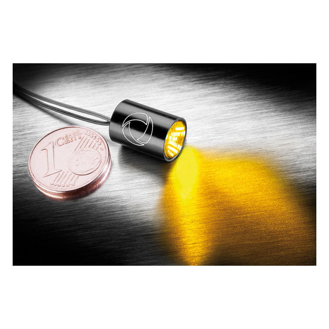 Kellermann, pisca-pisca Moto Atto® Integral. Lente preta e transparente