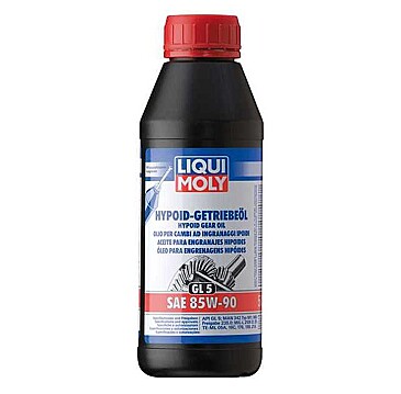 Óleo para Engre­na­gens hipóides, Caixa de Velocidades LIQUI MOLY  (GL5) SAE 85W-90 500ml