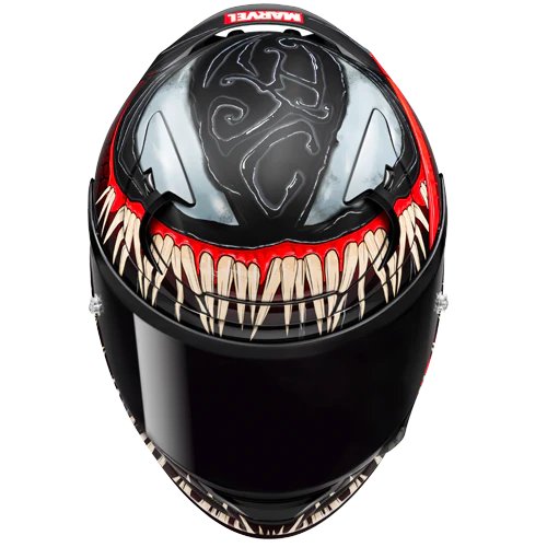 Casco Integral RPHA12 Venom Marvel do fabricante HJC.