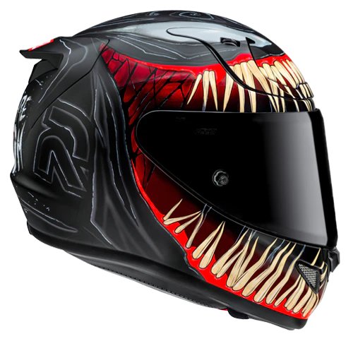 Casco Integral RPHA12 Venom Marvel do fabricante HJC.