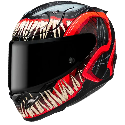 Casco Integral RPHA12 Venom Marvel do fabricante HJC.