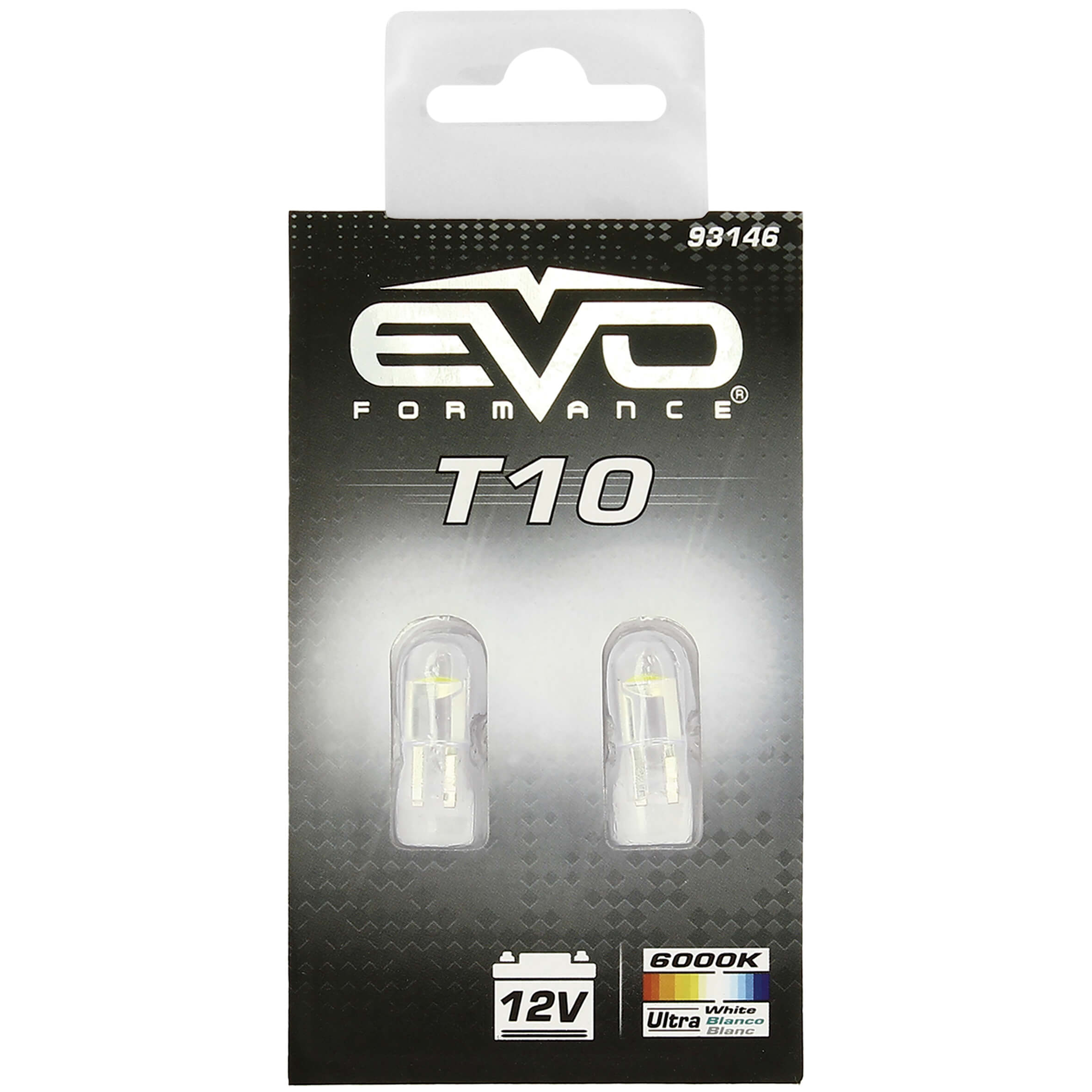 Lâmpada Led EVO sem Casquilho 12V T10 Branco 2 PCS