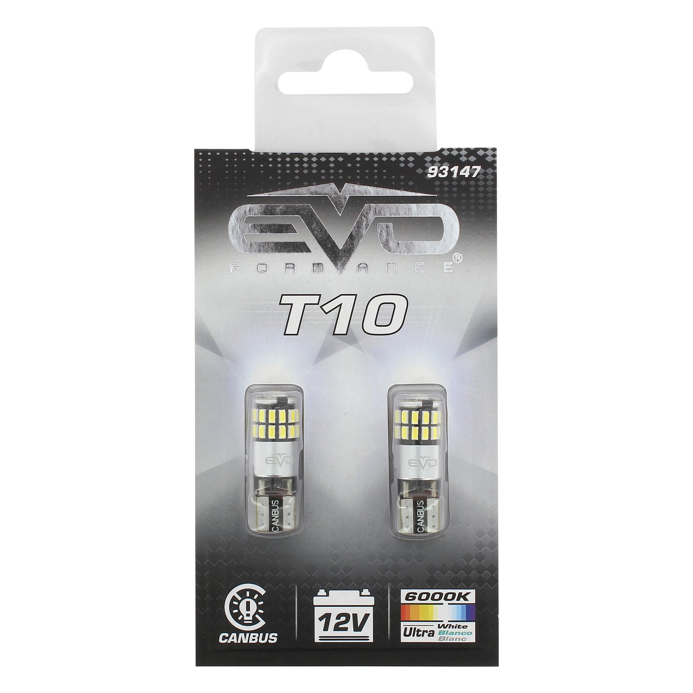 Lâmpada T10 EVO C/ 8 Leds Branco
