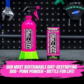 Punk Powder Cleaner Muc- off Embalagem de Plástico 1L com Difusor