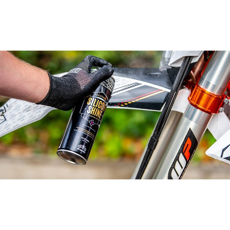 Silicone Shine Spray Protetor Muc- off 500 ml