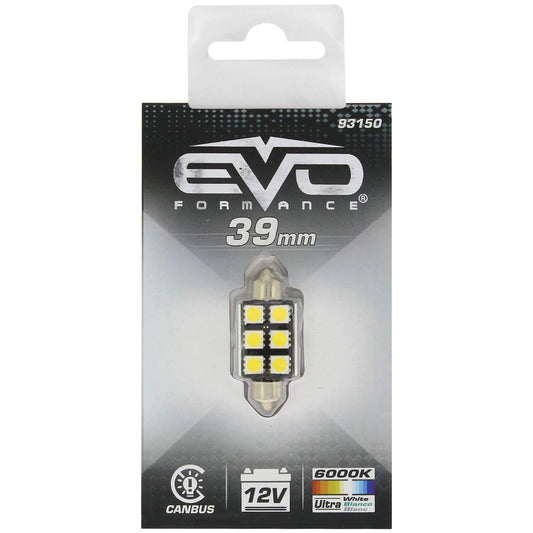 Lâmpada C5W EVO C/ 4 Leds Ultra Luminosa 39mm SV8.5