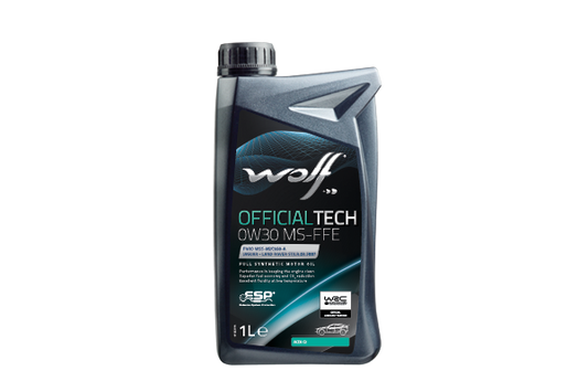 Oleo Motor Auto WOLF OFFICIALTECH 0W30 MS-FFE 1L