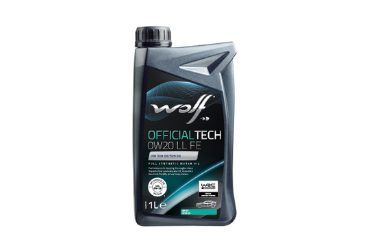 Oleo Motor Auto WOLF OFFICIALTECH 0W20 LL FE 1L