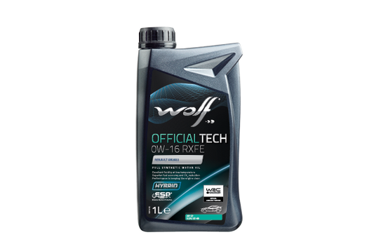 Oleo Motor Auto WOLF OFFICIALTECH 0W-16 RXFE 1L