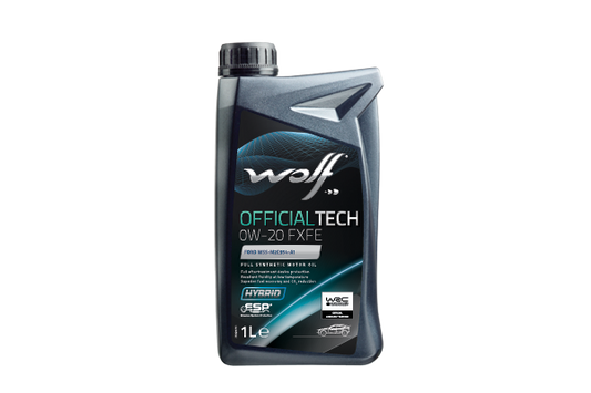 Oleo Motor Auto WOLF OFFICIALTECH 0W-20 FXFE 1L