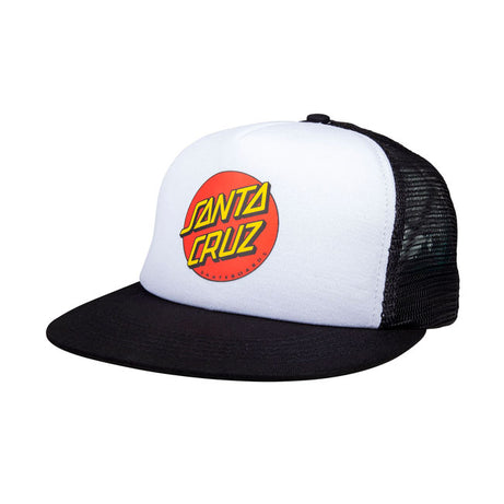 Boné Santa Cruz Dot Mesh Branco/Preto