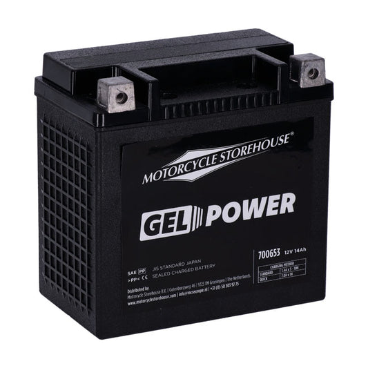 MCS, bateria de GEL selada da série Nano. 12V 14Ah 260A