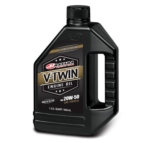 Óleos Maxima Racing, V-Twin semi-sintético 20W50 946 ml