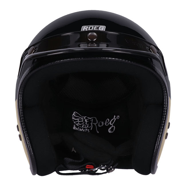 Capacete Roeg JETT Curbstone dourado
