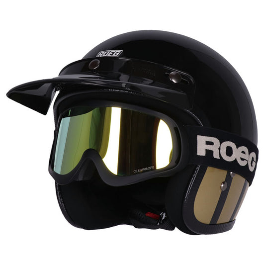Capacete Roeg JETT Curbstone dourado