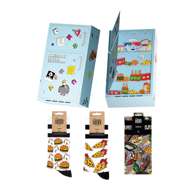 Meias exclusivas da American Socks Frosty Fridge