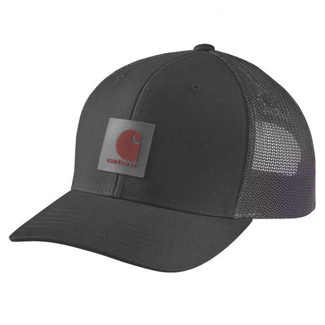 Carhartt Twill Mesh-Back Logo Patch Boné Asfalto